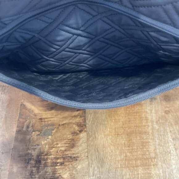 Vera Bradley Stroll Around Baby Work Travel Diaper Bag gray Quilted - Picture 10 of 12